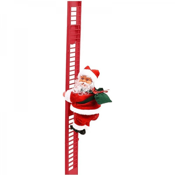 Electric Climbing Ladder Santa