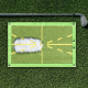 Golf Training Mat for Swing Detection Batting⛳️