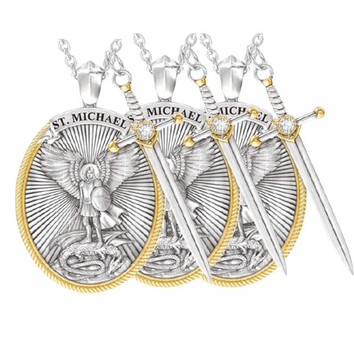 Last Day Promotion 70% OFF🎁St. Michael Archangel Pendant (Necklace)